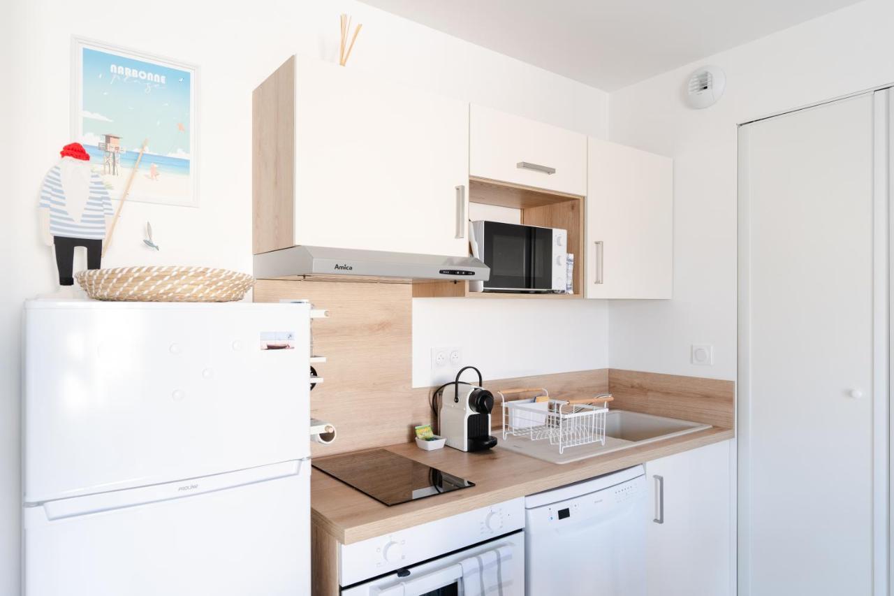 Appartement Neuf 4 Etoiles - Sunset Lodge, Narbonne Plage Kültér fotó